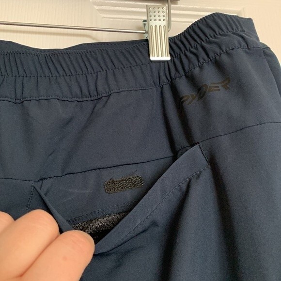 Spyder Men’s Navy Athletic Jogger Pants Sz XL - Picture 6 of 10